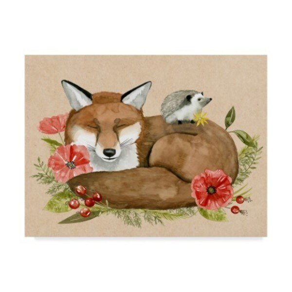 Grace Popp 'Grateful Heart I' Canvas Art, 18x24, Trademark Fine Art, Mfr#: WAG07656-C1824GG